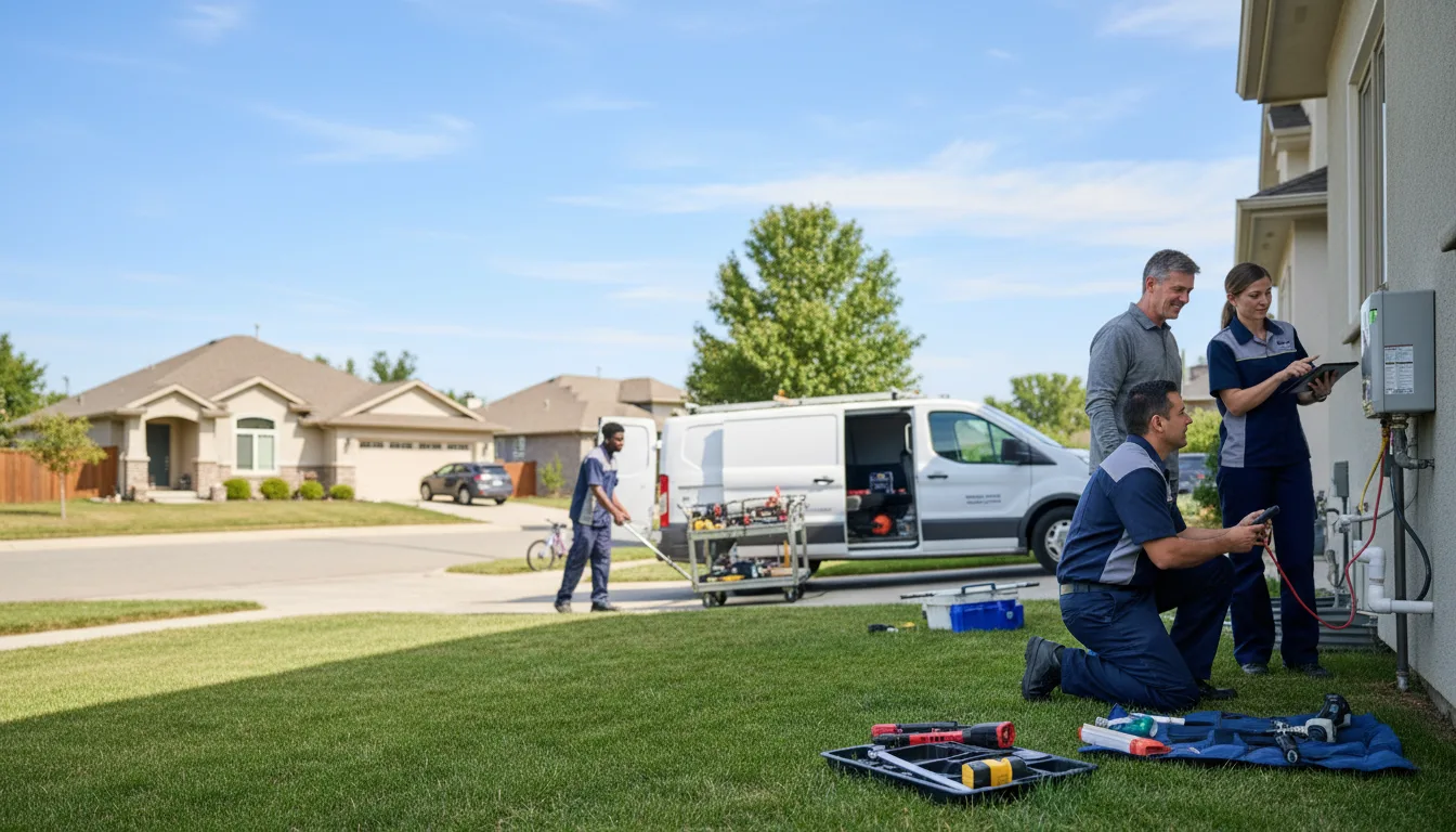 Professional Outdoor Tankless Water Heater Installation in Clothier, WV
